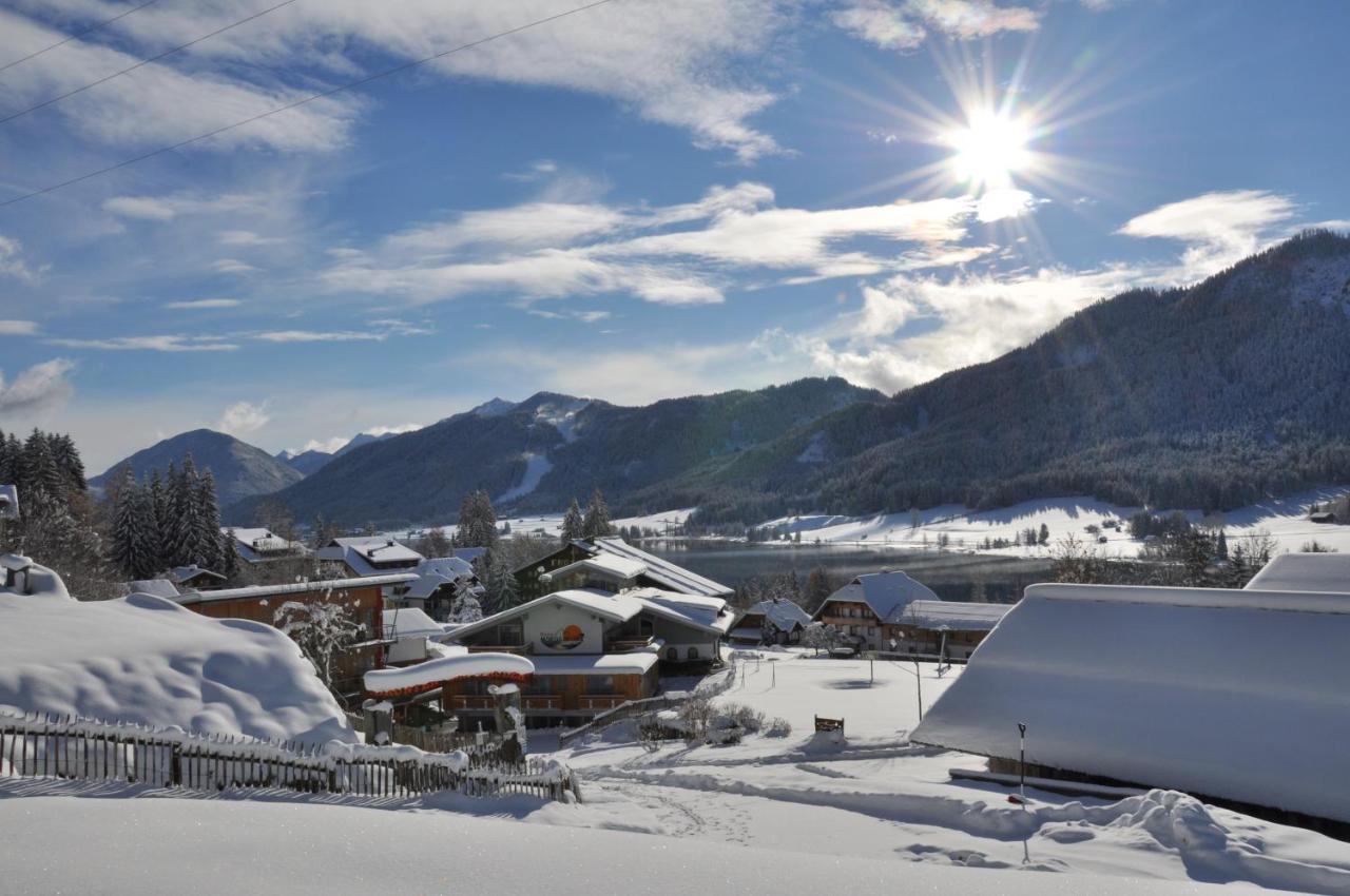Erdhaeuser Und Apartments Mit Seeblick Und Alleinlage Weissensee Exteriér fotografie