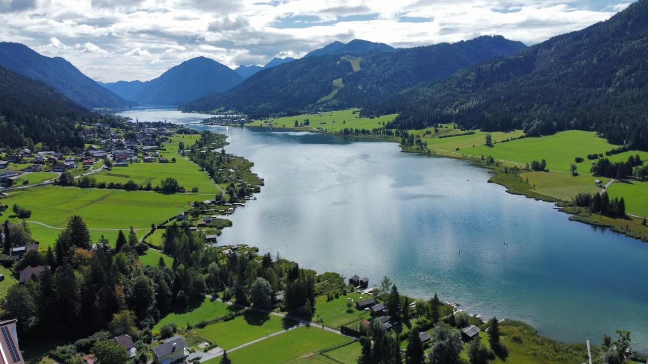Erdhaeuser Und Apartments Mit Seeblick Und Alleinlage Weissensee Exteriér fotografie